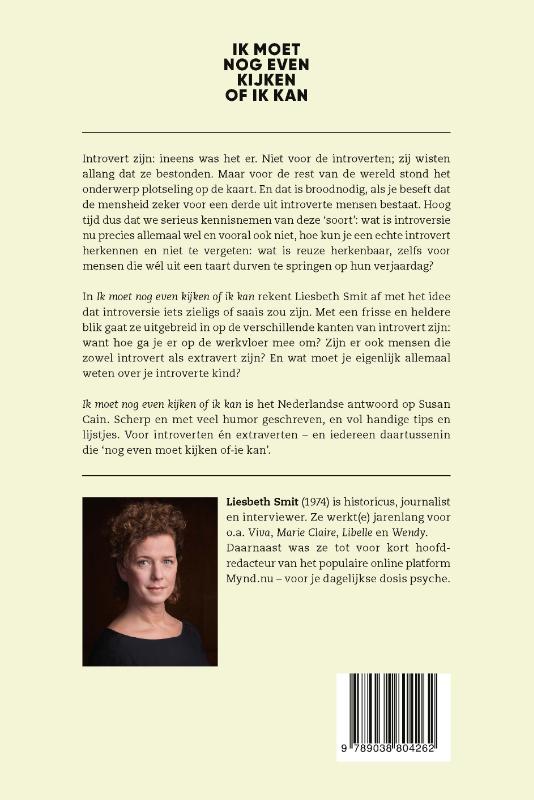 Achterkant van Ik moet nog even kijken of ik kan