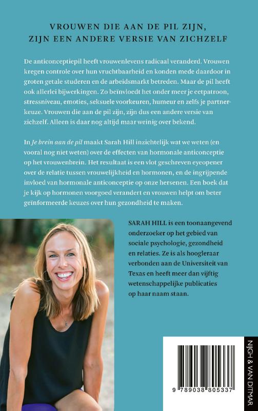 Achterkant van Je brein aan de pil