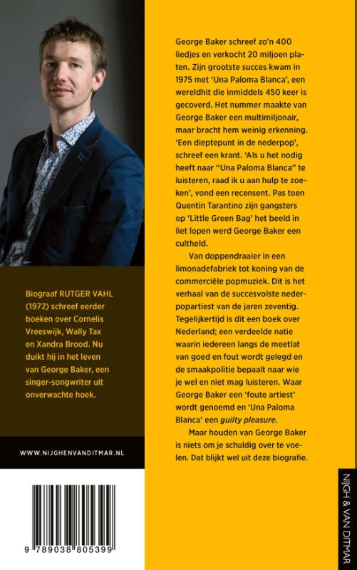 Achterkant van Nu weet ik het zeker, ik hou van George Baker