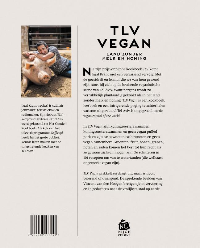 Achterkant van TLV Vegan