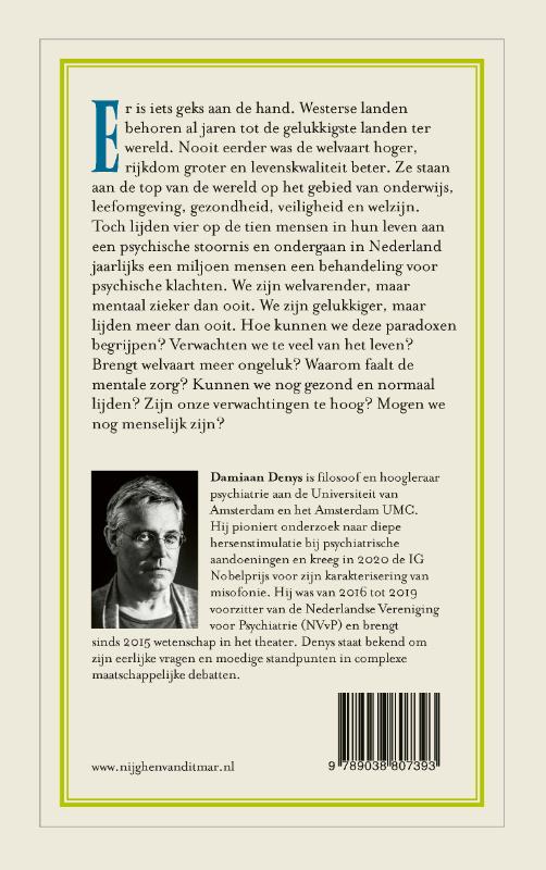Achterkant van Het tekort van het teveel