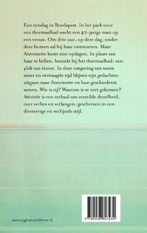 Achterkant van Antoinette