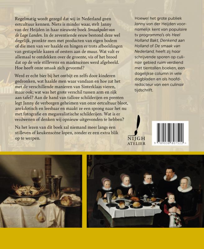 Achterkant van Smaakpalet van de Lage Landen