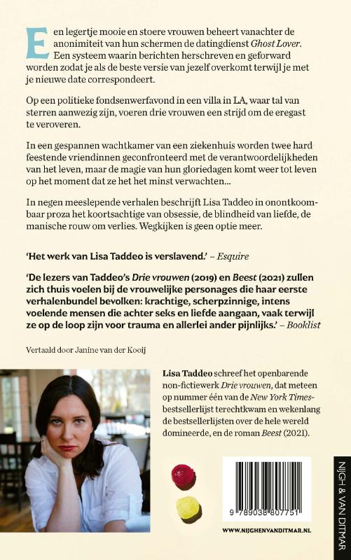 Achterkant van Ghost Lover