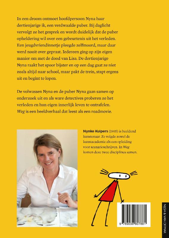 Achterkant van Weg