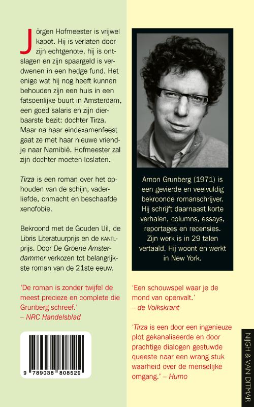 Achterkant van Tirza