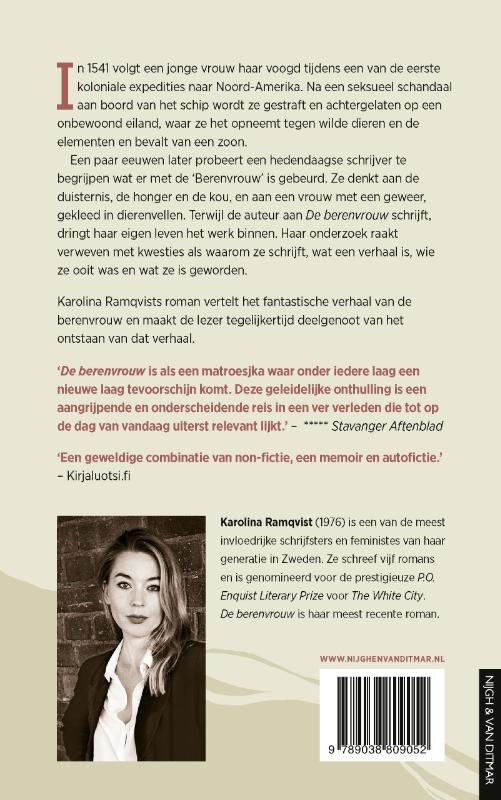 Achterkant van De berenvrouw