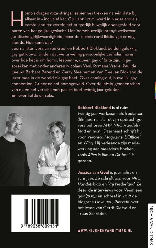 Achterkant van Als je maar gelukkig bent