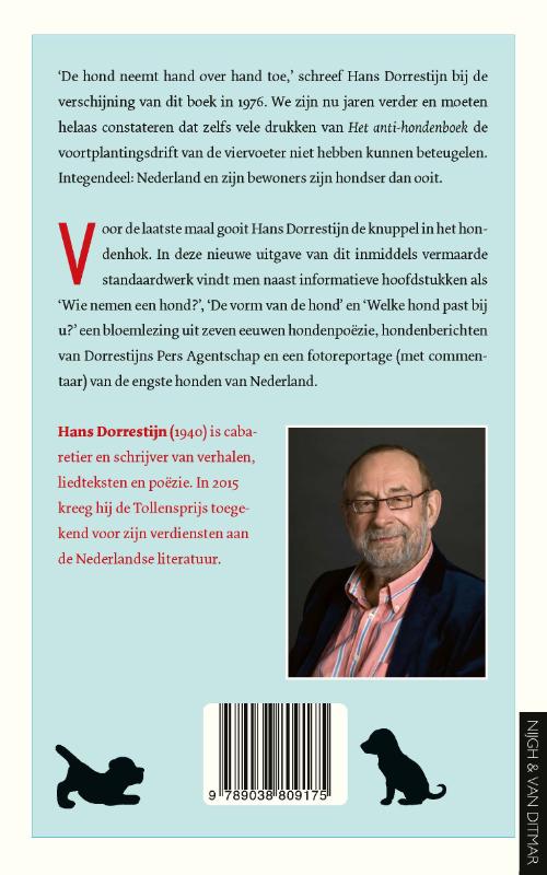 Achterkant van Het anti-hondenboek