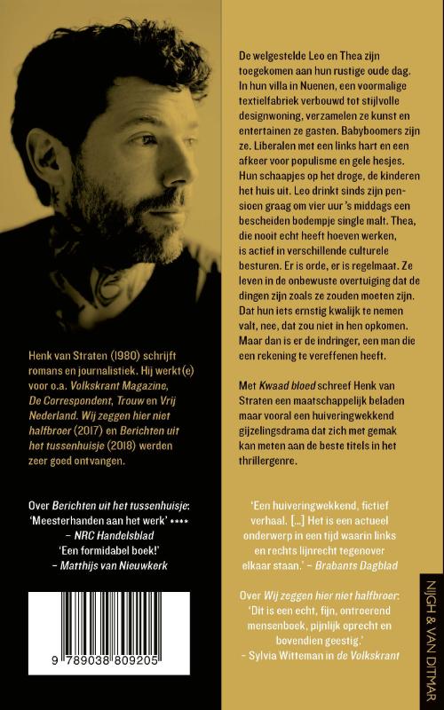 Achterkant van Kwaad bloed
