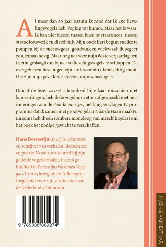 Achterkant van Wensvogels
