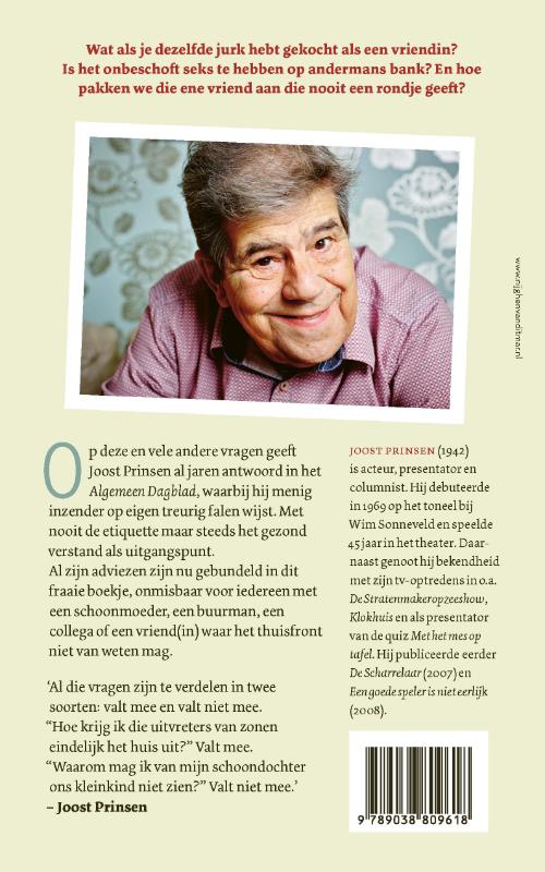 Achterkant van Mijn vrouw pikt zeepjes