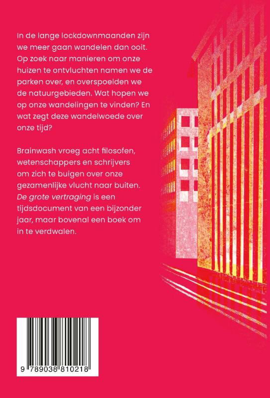 Achterkant van De grote vertraging