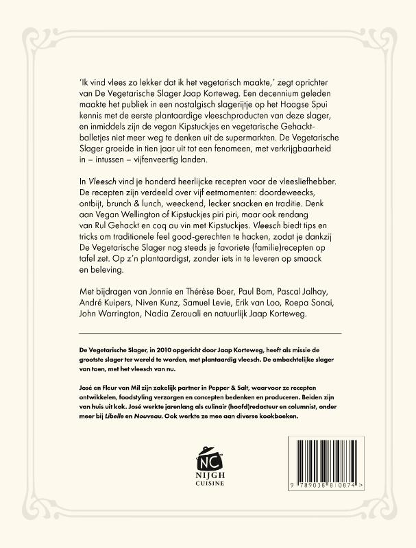 Achterkant van Vleesch