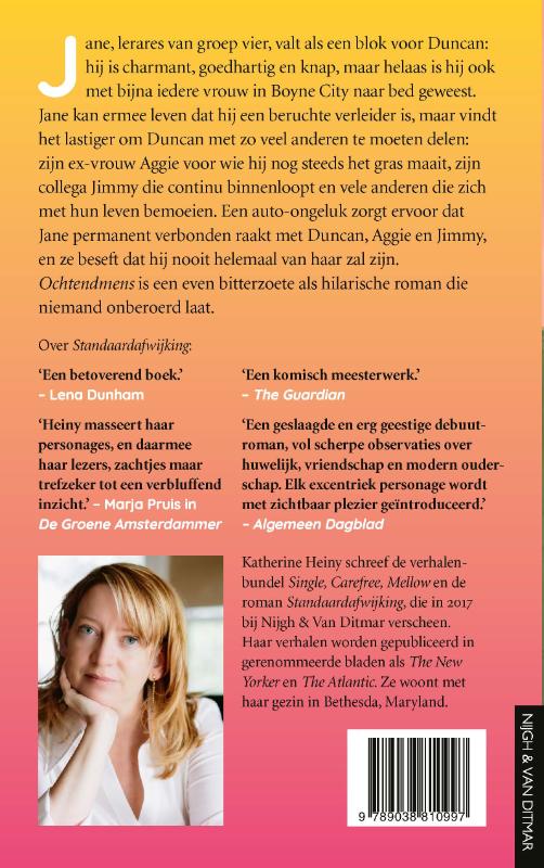 Achterkant van Ochtendmens