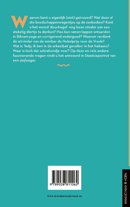 Achterkant van Staatsieportret van een stofzuiger