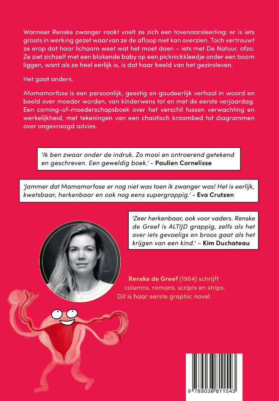 Achterkant van Mamamorfose