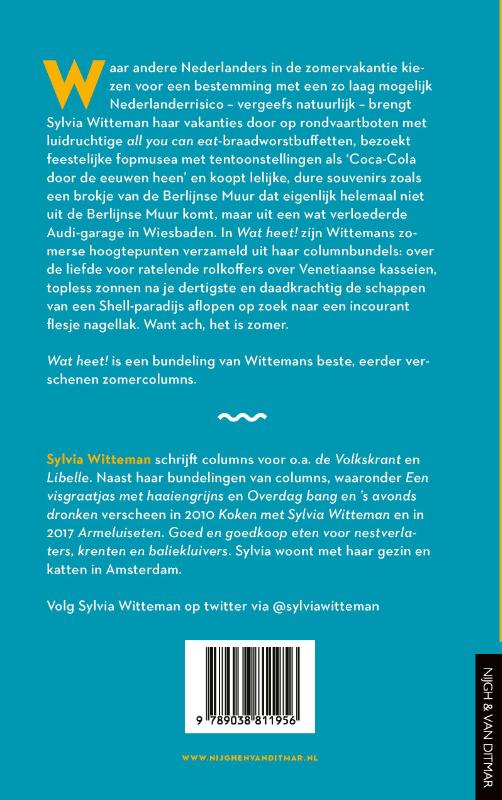 Achterkant van Wat heet!