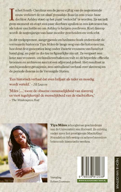 Achterkant van Alles wat ze dragen kon