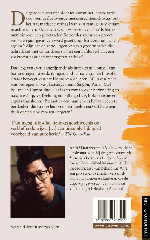 Achterkant van Anam