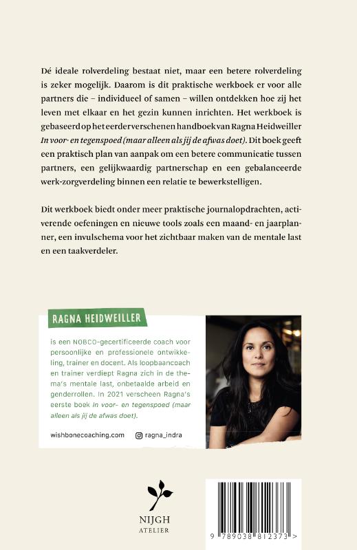 Achterkant van Werkboek voor de ideale rolverdeling