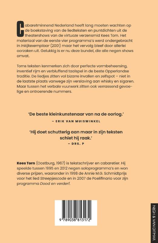 Achterkant van Mooie boel