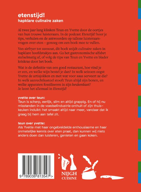 Achterkant van Etenstijd!