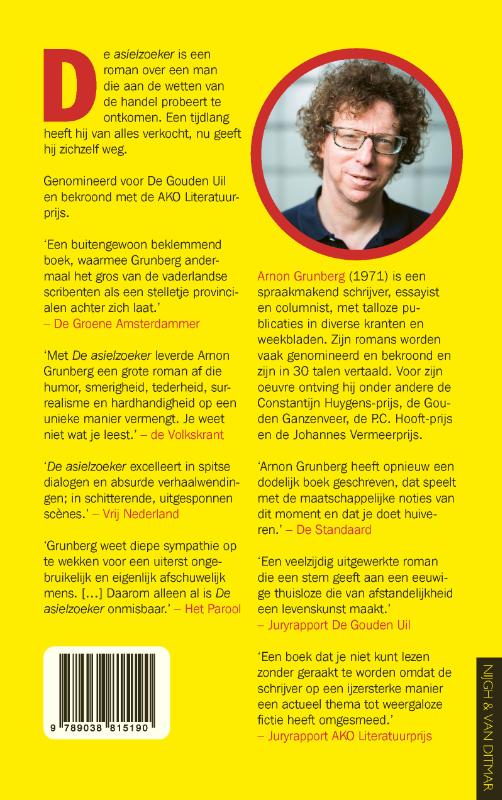 Achterkant van De asielzoeker
