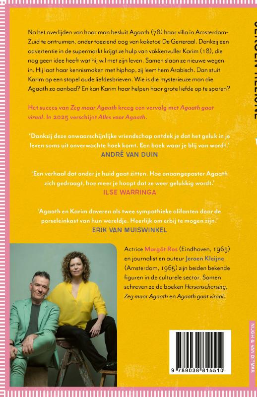 Achterkant van Zeg maar Agaath