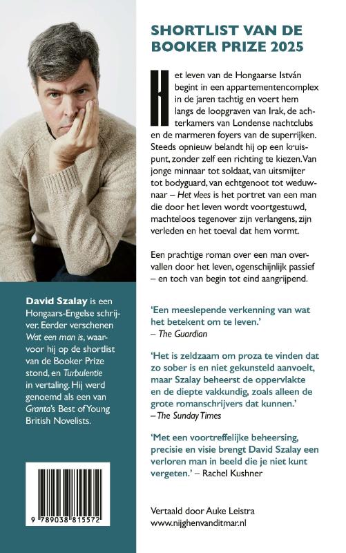 Achterkant van Het vlees