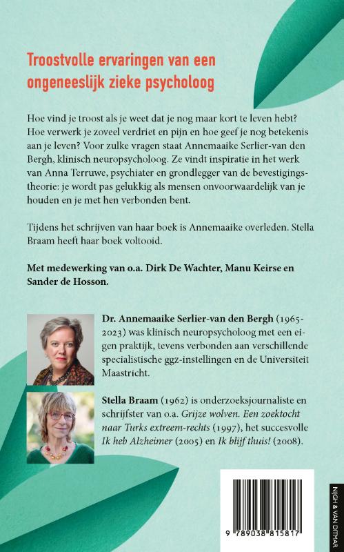 Achterkant van Mogen zijn wie je bent