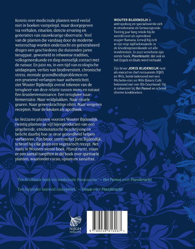 Achterkant van Heilzame planten