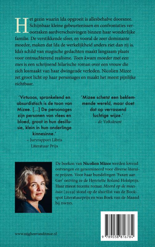 Achterkant van Toen kwam moeder met een mes