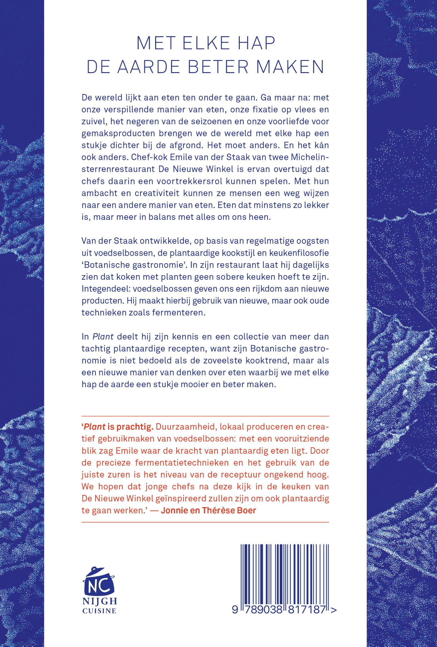 Achterkant van Plant