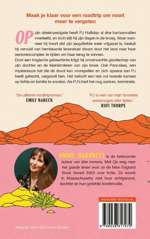 Achterkant van Op weg naar het goede leven