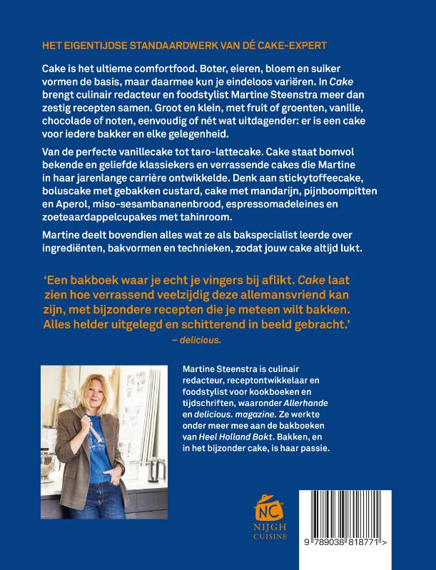 Achterkant van Cake