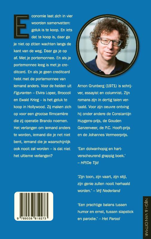 Achterkant van Figuranten