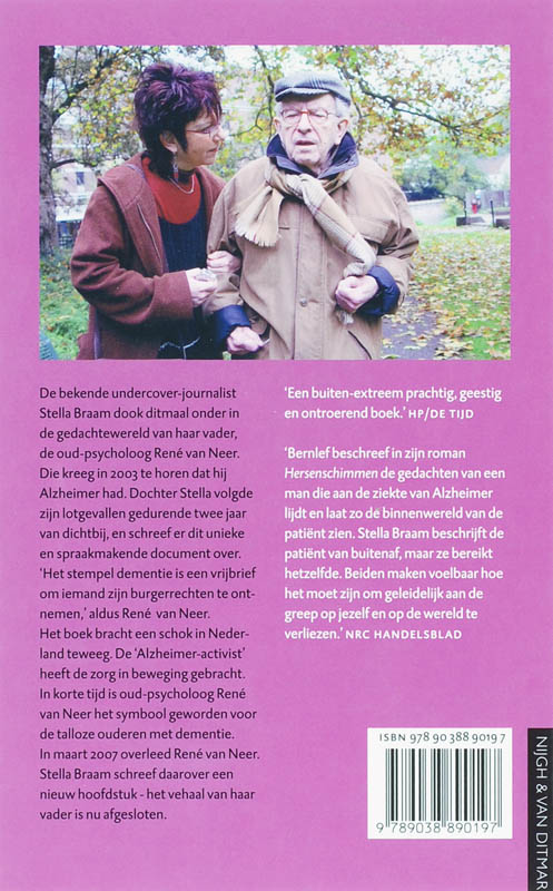 Achterkant van Ik heb Alzheimer