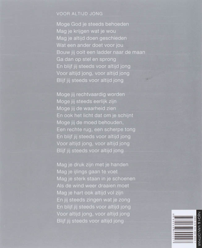 Achterkant van Liedteksten 1974-2002