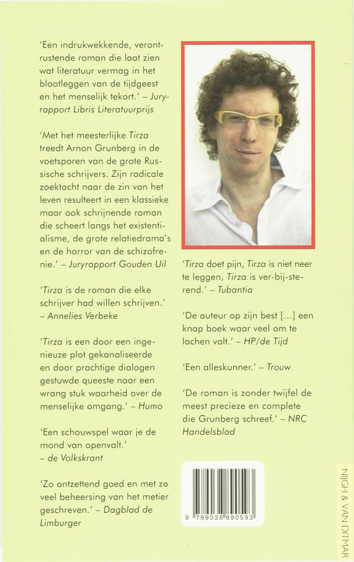 Achterkant van Tirza