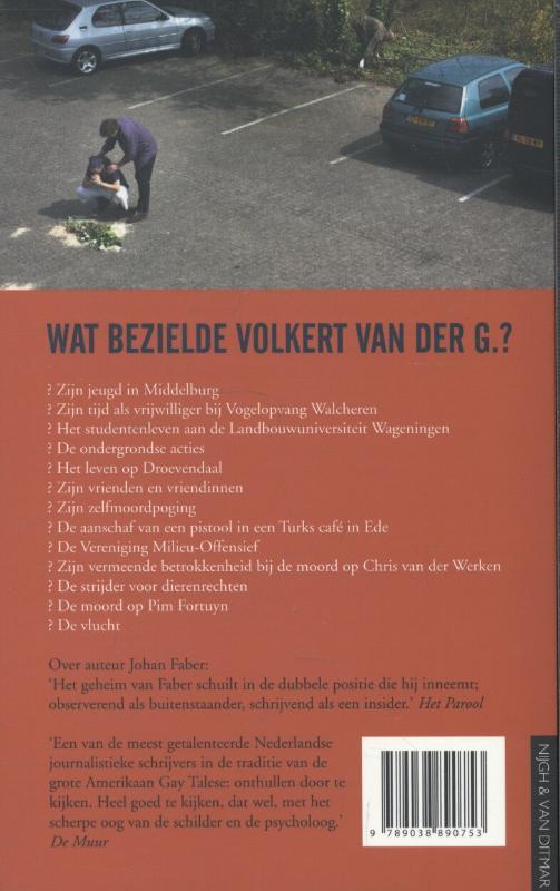 Achterkant van Wat bezielde Volkert van der G.