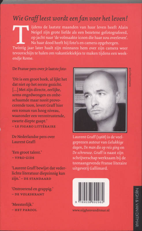 Achterkant van Je laatste foto