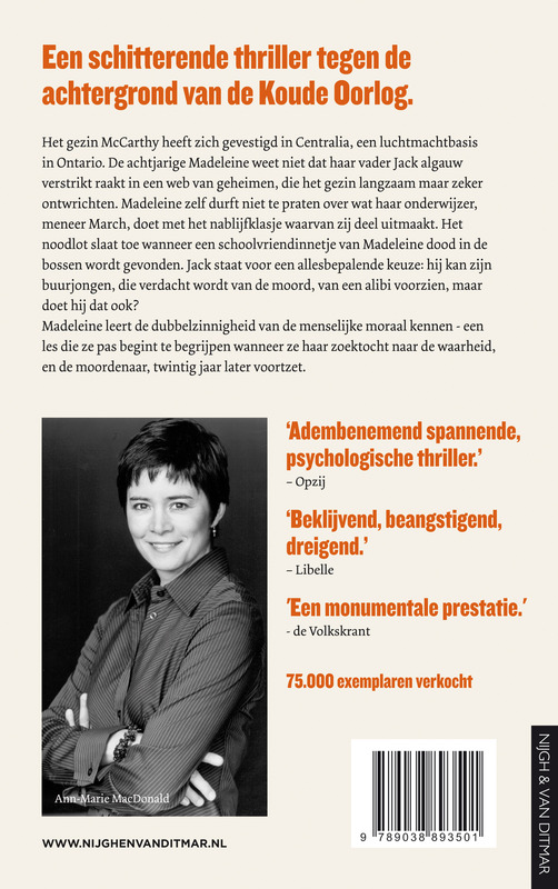 Achterkant van De kraaien zullen het zeggen