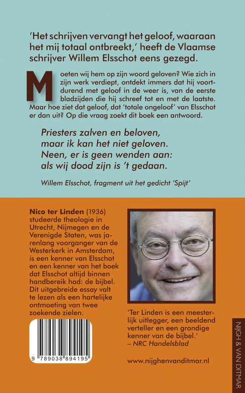 Achterkant van Willem Elsschot