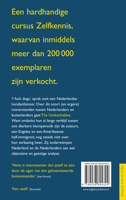 Achterkant van The Undutchables