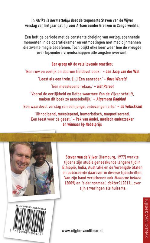 Achterkant van Afrika is besmettelijk