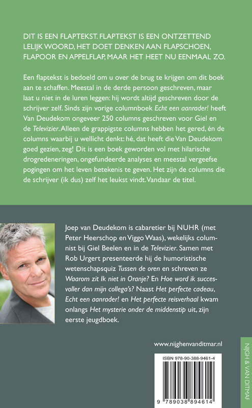 Achterkant van Vind ik leuk