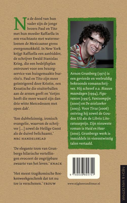 Achterkant van De heilige Antonio