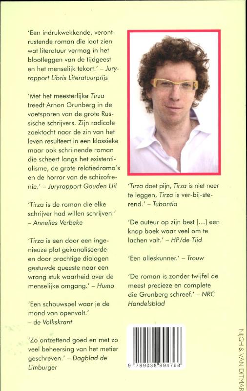 Achterkant van Tirza