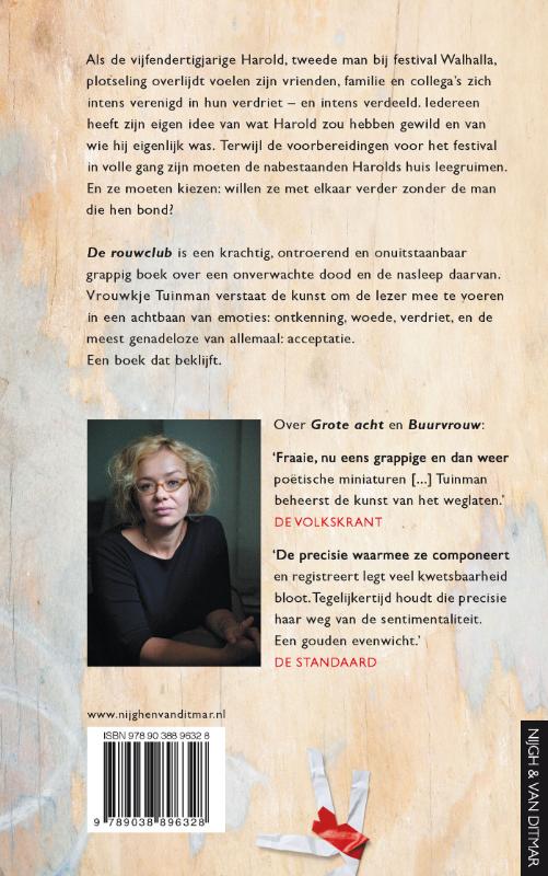 Achterkant van De rouwclub